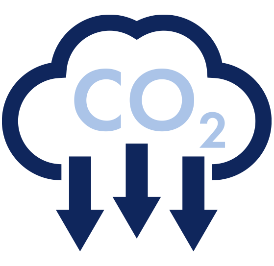carbon reduction icon